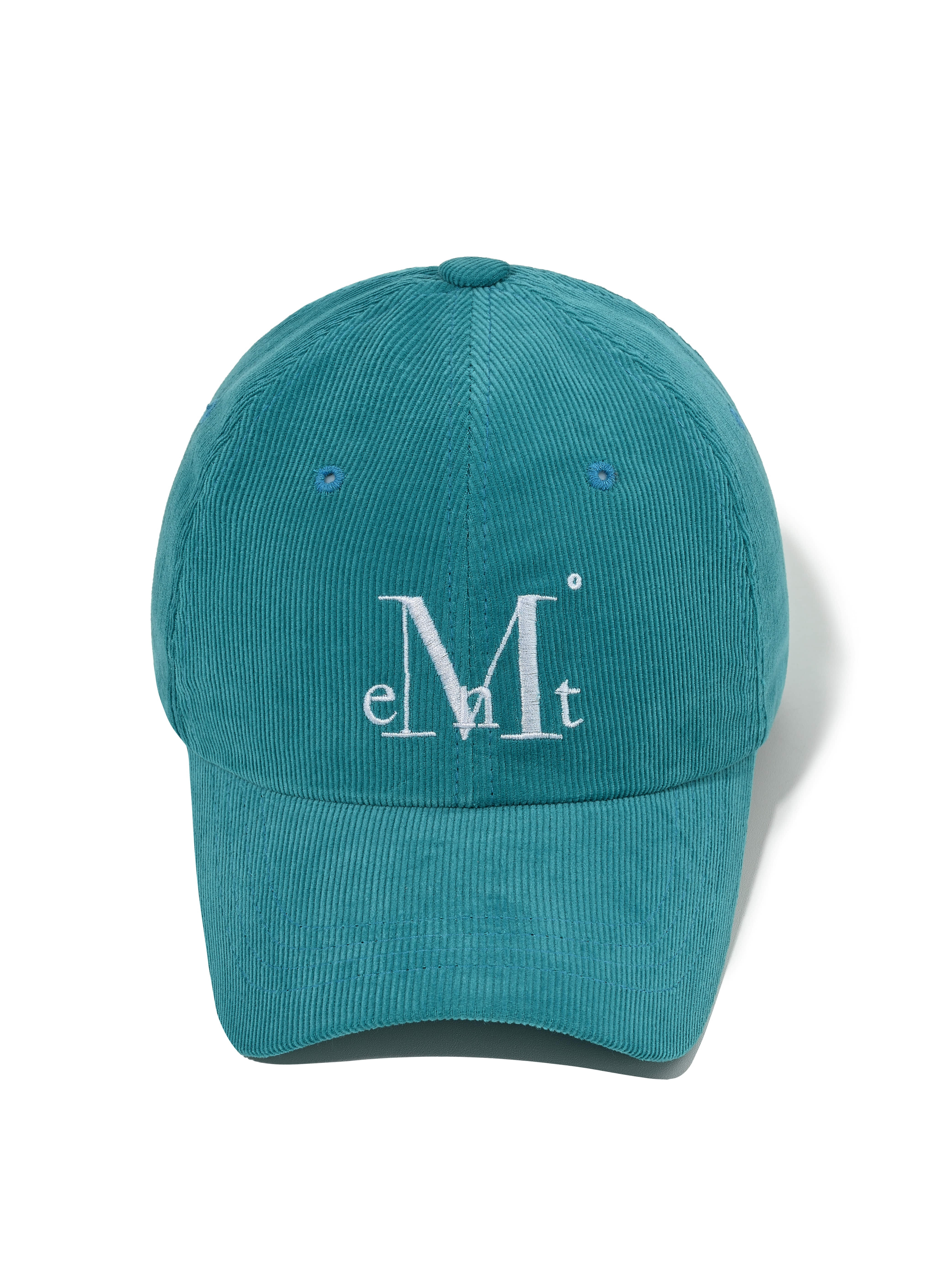 MUCENT BALL CAP - 무센트 볼캡 (Corduroy blue green)